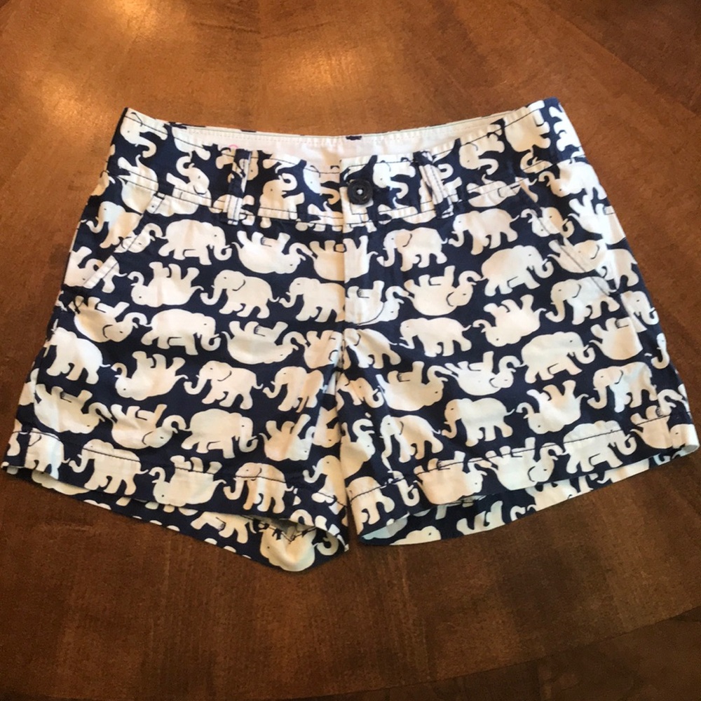 LILLY PULITZER NAVY TUSK IN SUN SHORTS